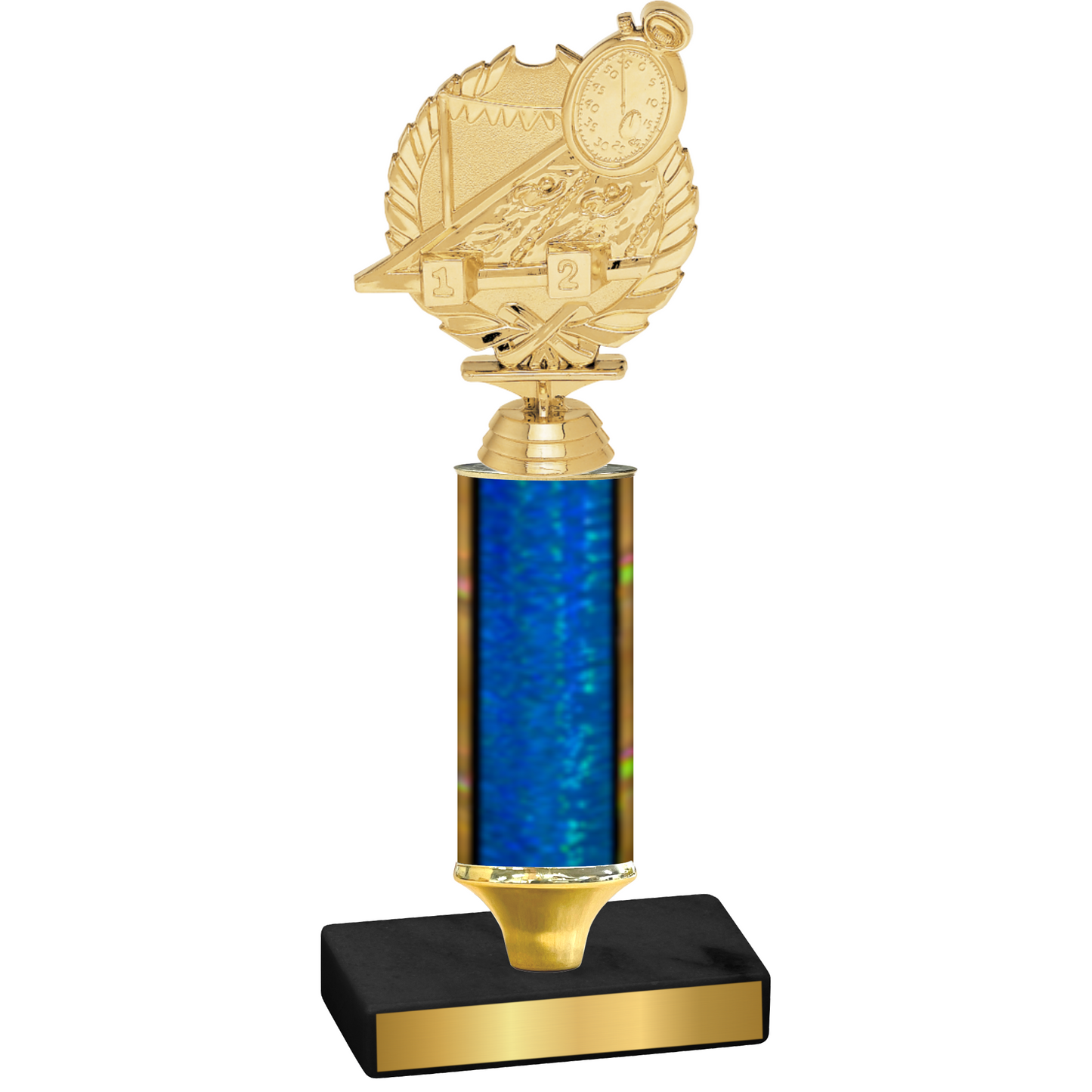 Value Blue Glacier Swimming Trophy