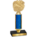 Value Blue Glacier Cheerleading Trophy
