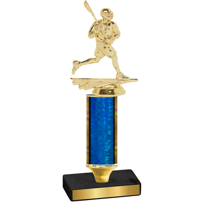 Value Blue Glacier Lacrosse Trophy