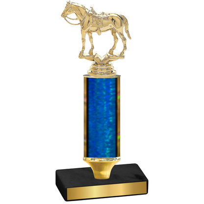 Value Blue Glacier Horses Trophy