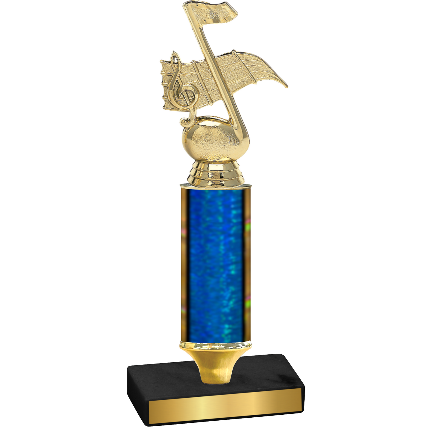 Value Blue Glacier Music Trophy