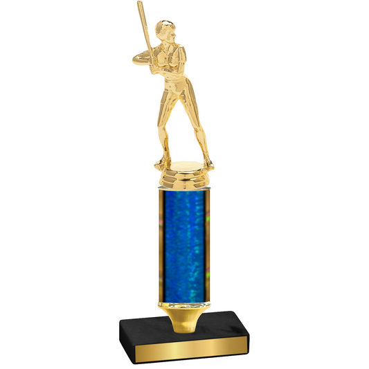 Value Blue Glacier Softball Trophy