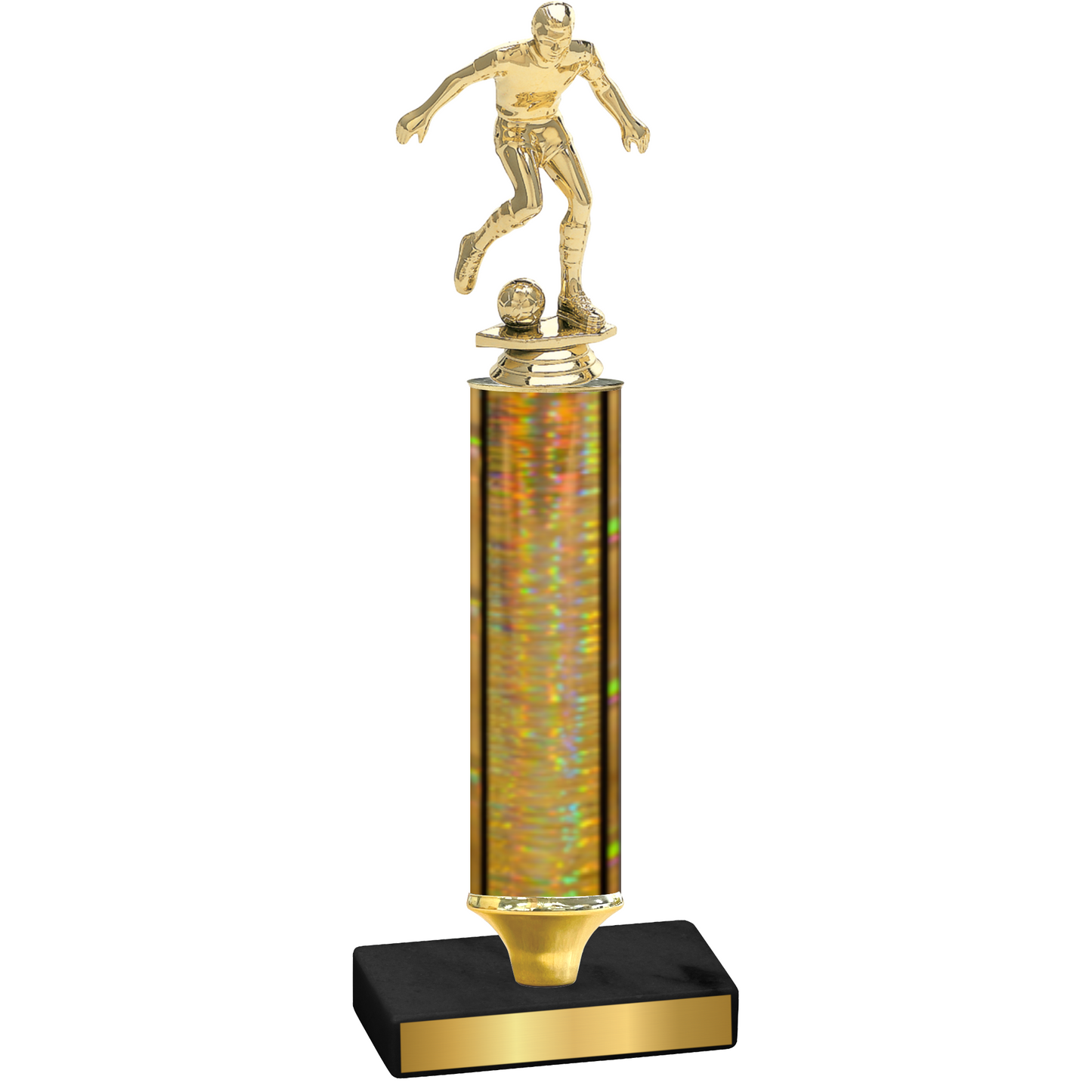 Value Gold Glacier Soccer Trophy