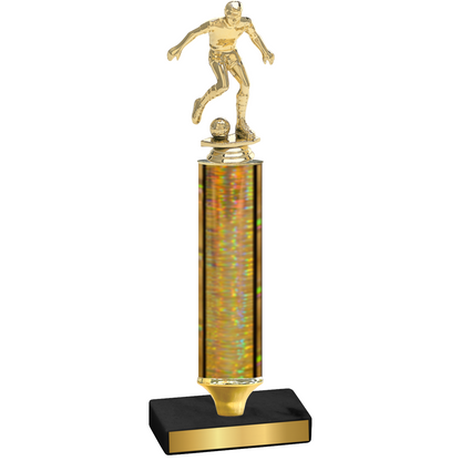 Value Gold Glacier Soccer Trophy