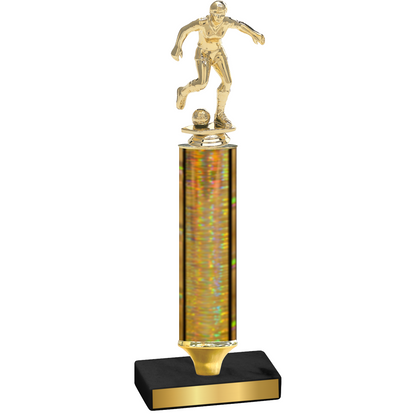 Value Gold Glacier Soccer Trophy