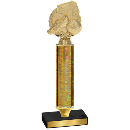 Value Gold Glacier Soccer Trophy