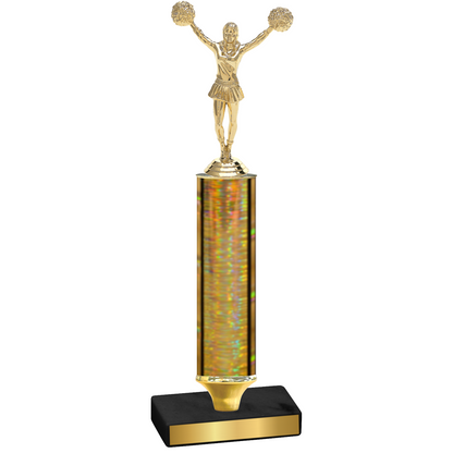 Value Gold Glacier Cheerleading Trophy