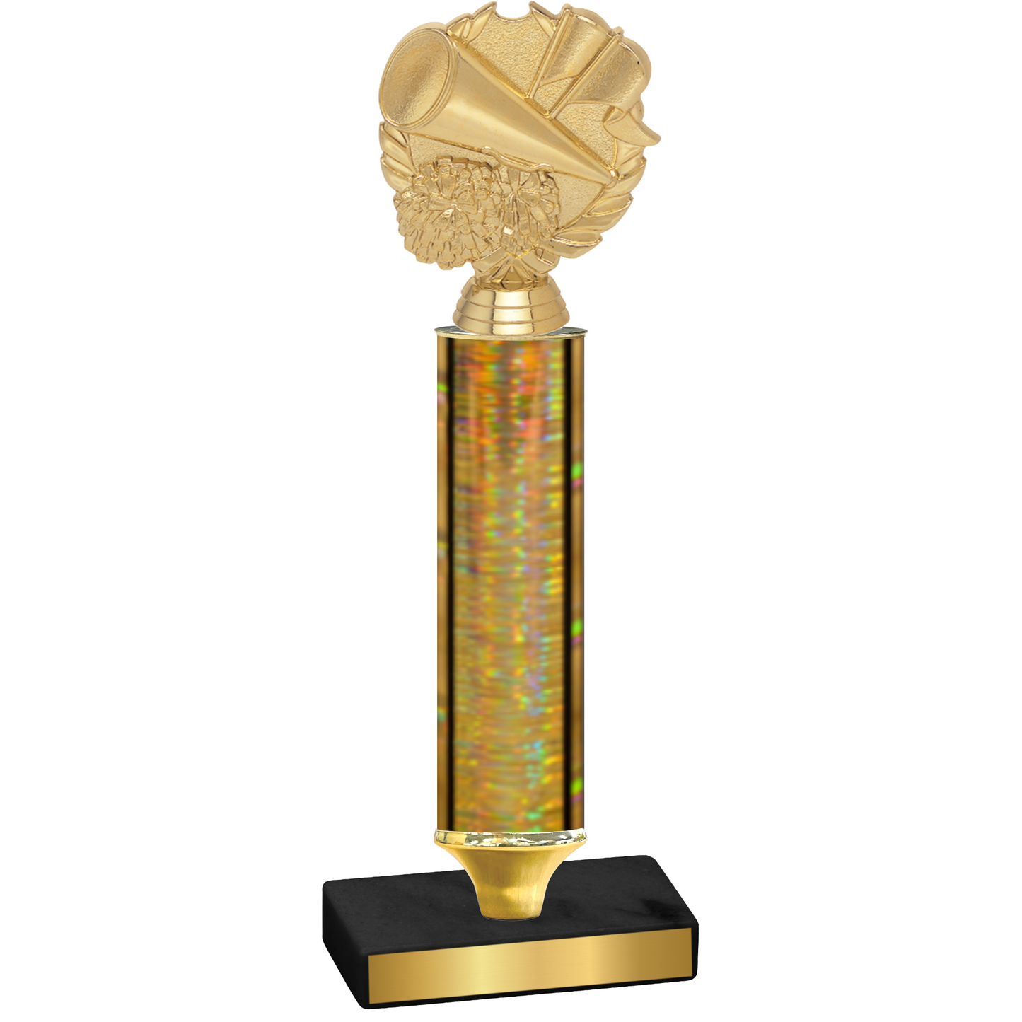 Value Gold Glacier Cheerleading Trophy