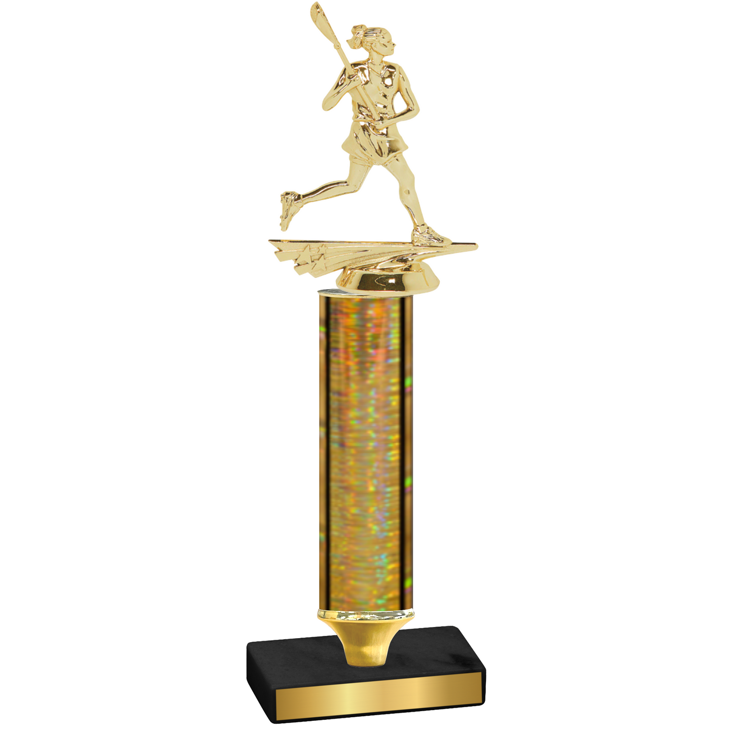 Value Gold Glacier Lacrosse Trophy