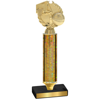 Value Gold Glacier Basketball Trophy