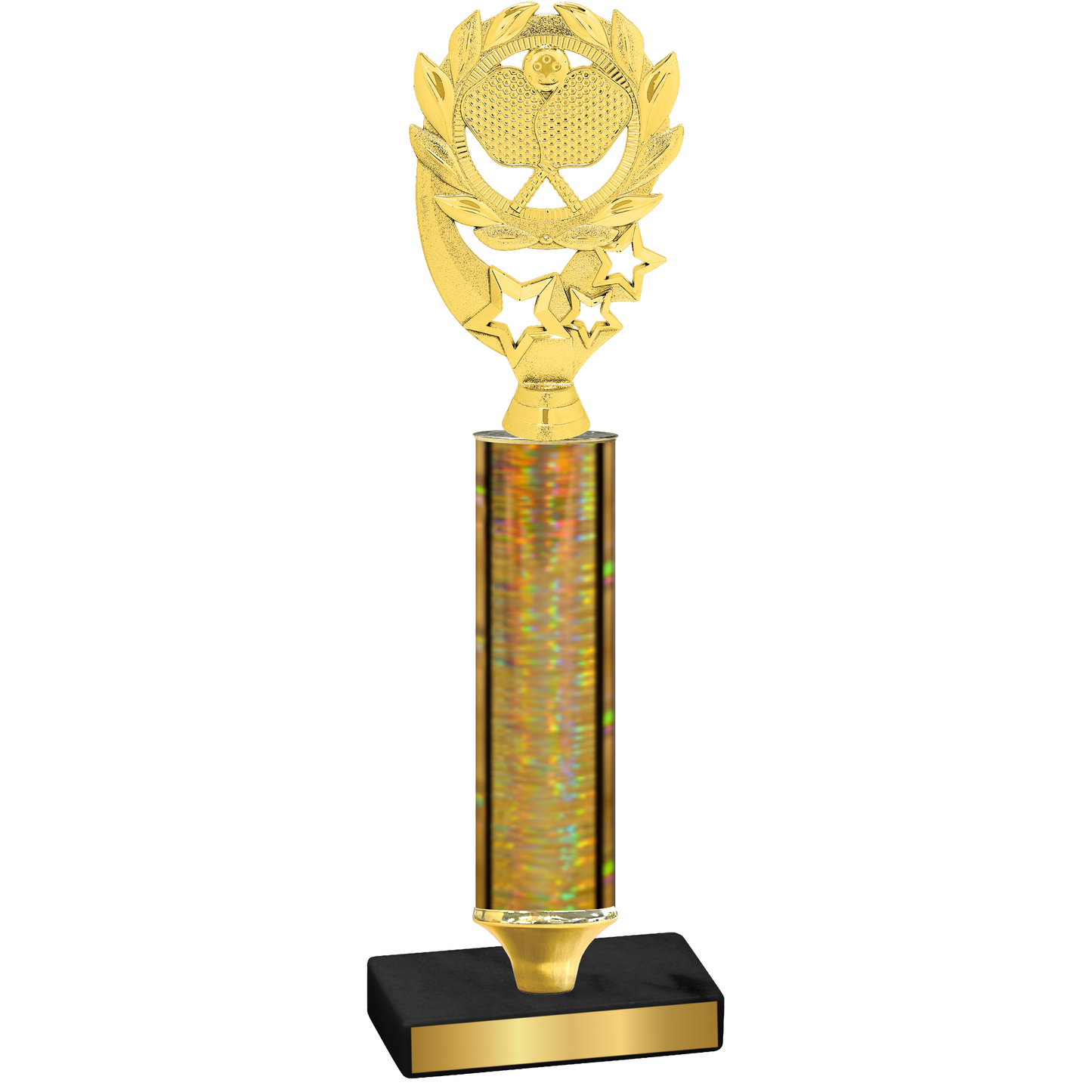 Value Gold Glacier Pickleball Trophy