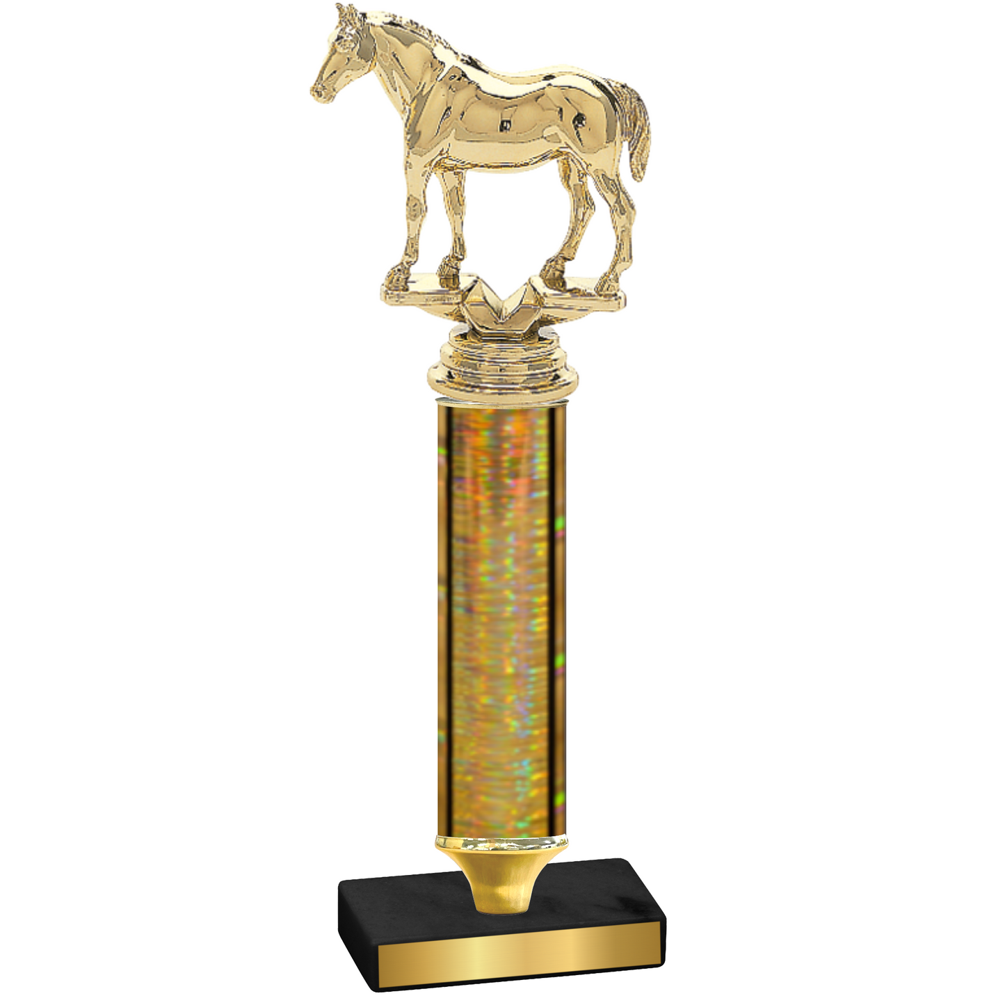 Value Gold Glacier Horses Trophy