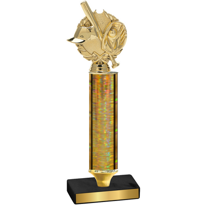 Value Gold Glacier Baseball Trophy