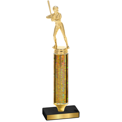 Value Gold Glacier Softball Trophy