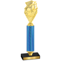Value Blue Carbon Fiber Pickleball Trophy