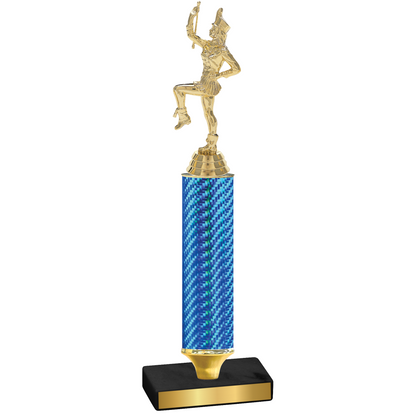 Value Blue Carbon Fiber Majorette Trophy