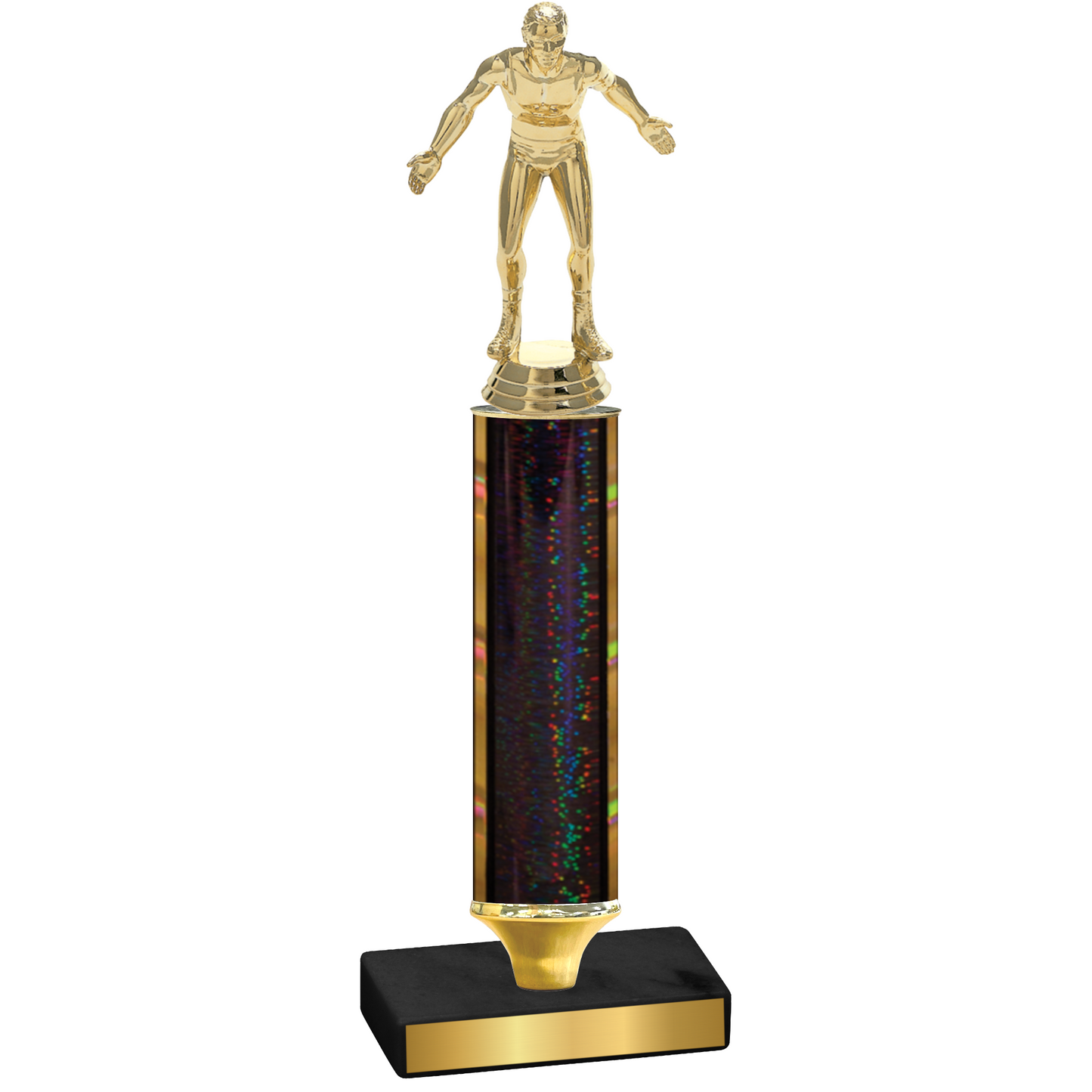 Value Black Glacier Wrestling Trophy