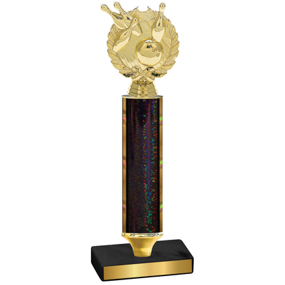 Value Black Glacier Bowling Trophy