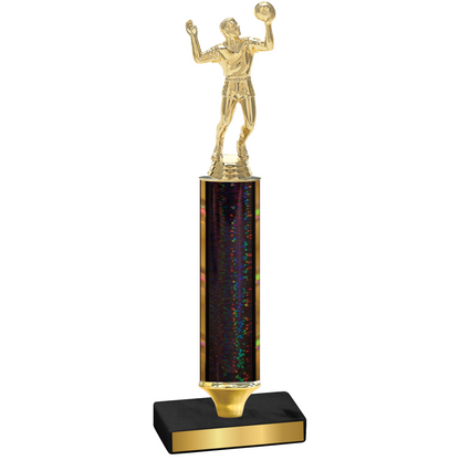 Value Black Glacier Volleyball Trophy