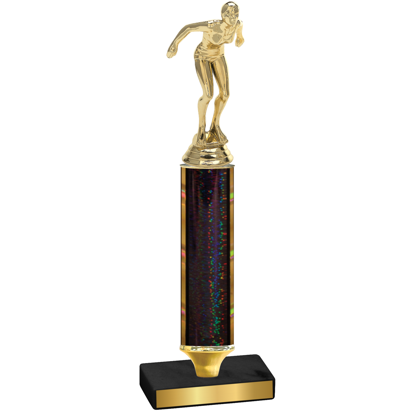 Value Black Glacier Tennis Trophy