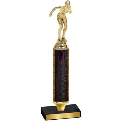 Value Black Glacier Tennis Trophy