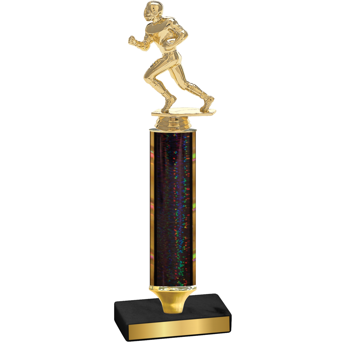 Value Black Glacier Football Trophy