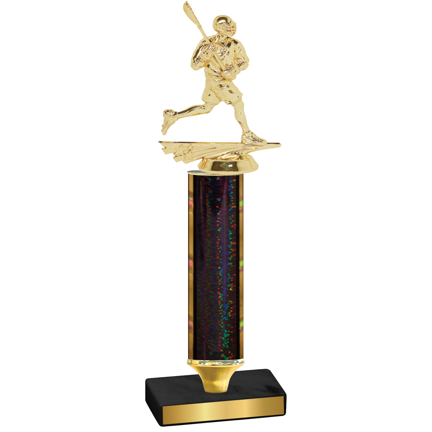 Value Black Glacier Lacrosse Trophy