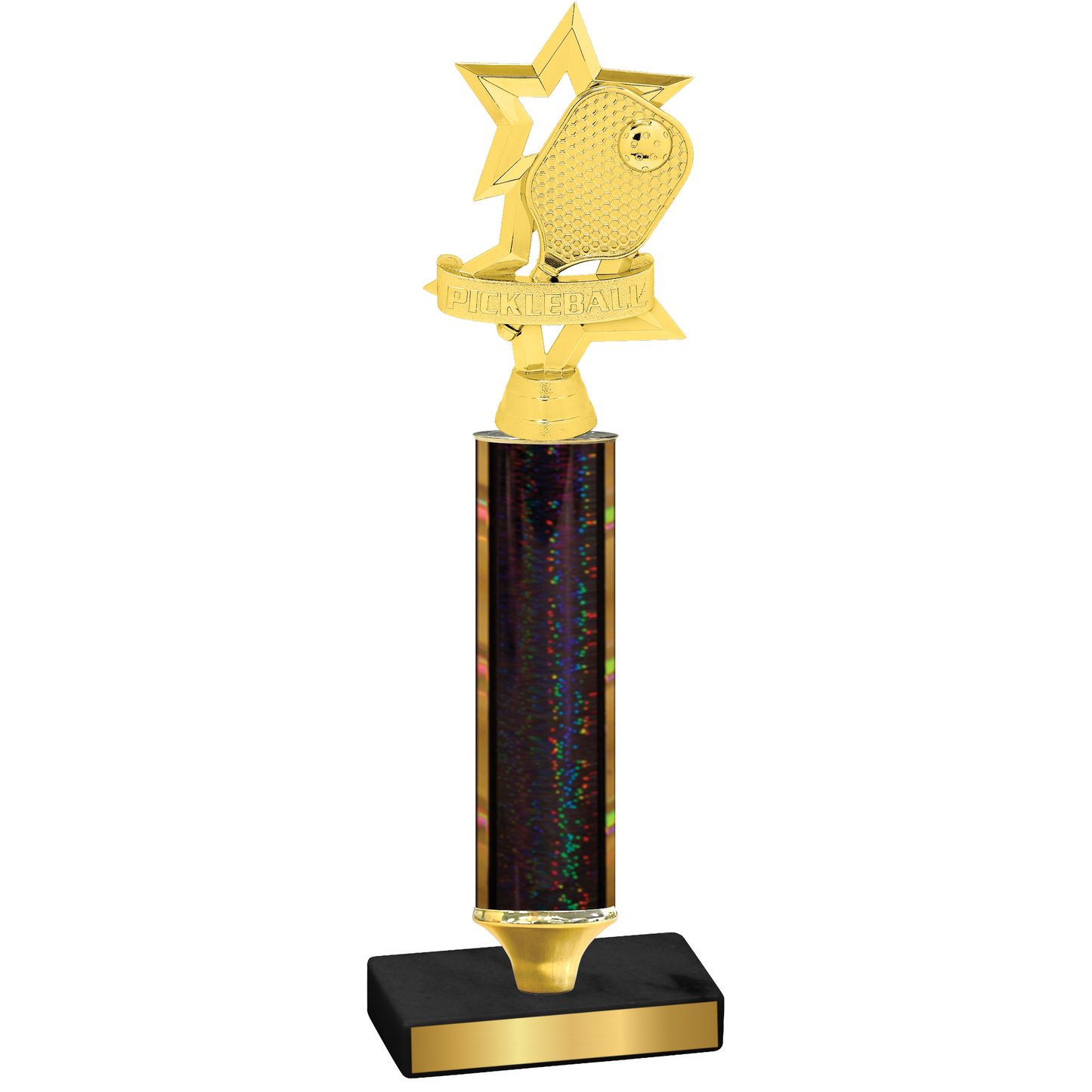 Value Black Glacier Pickleball Trophy