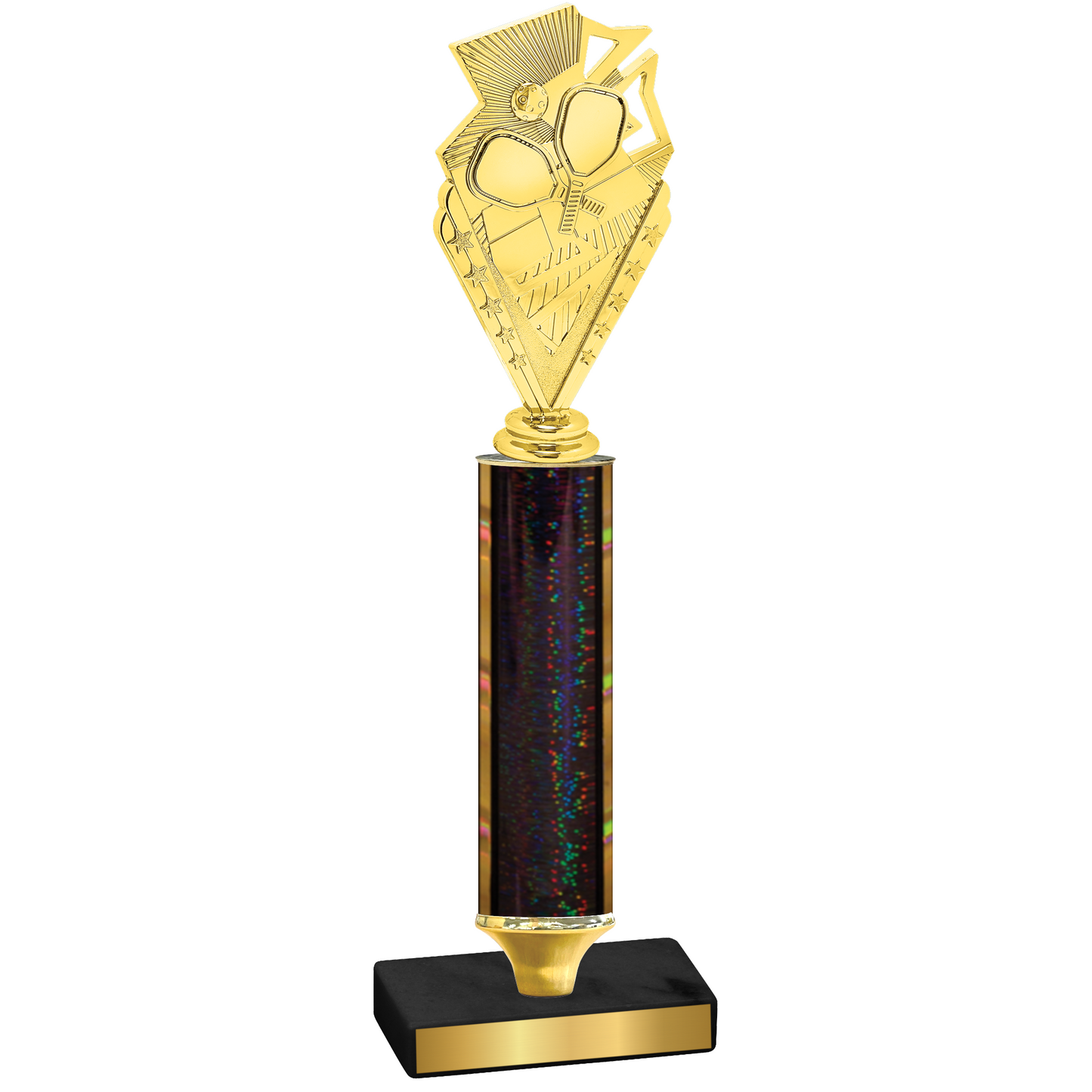 Value Black Glacier Pickleball Trophy