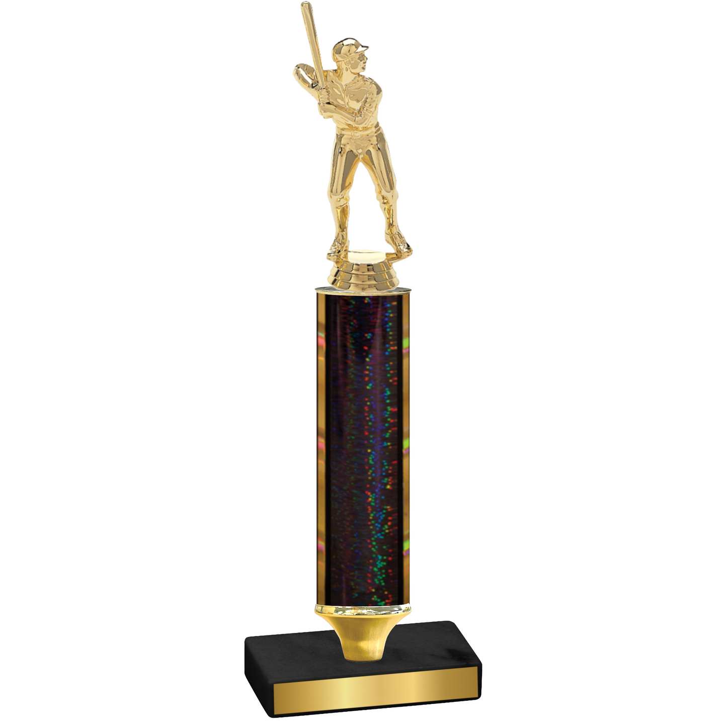 Value Black Glacier Baseball Trophy