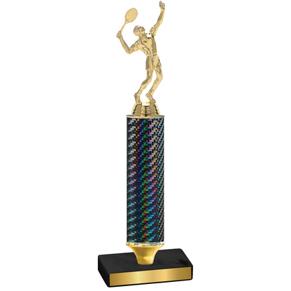 Value Black Carbon Fiber Tennis Trophy