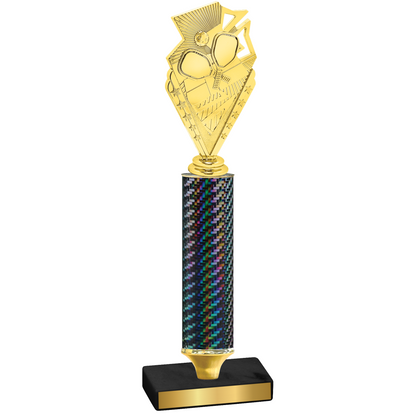 Value Black Carbon Fiber Pickleball Trophy