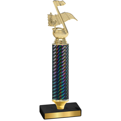 Value Black Carbon Fiber Music Trophy