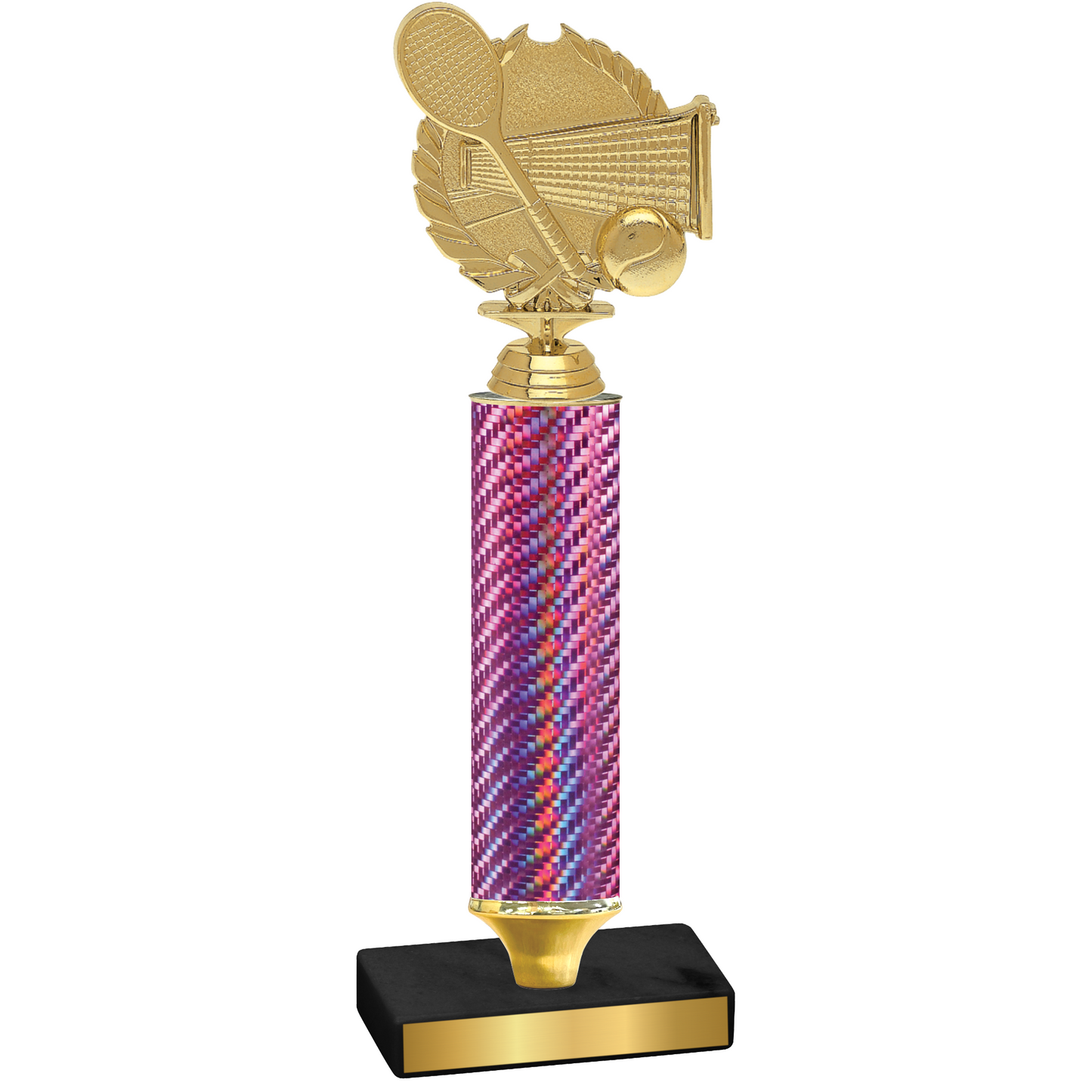 Value Pink Carbon Fiber Tennis Trophy