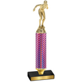 Value Pink Carbon Fiber Tennis Trophy