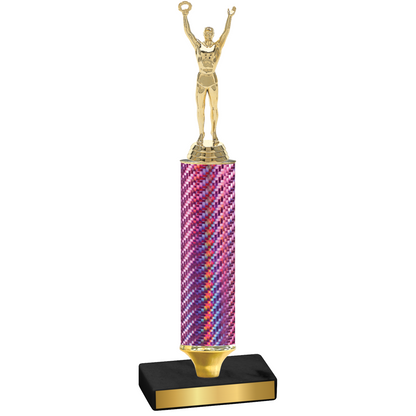 Value Pink Carbon Fiber Victory Trophy