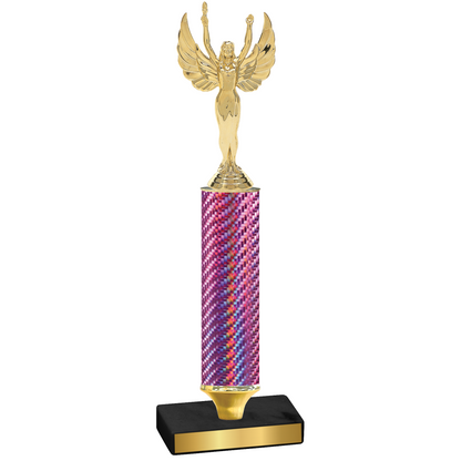 Value Pink Carbon Fiber Victory Trophy