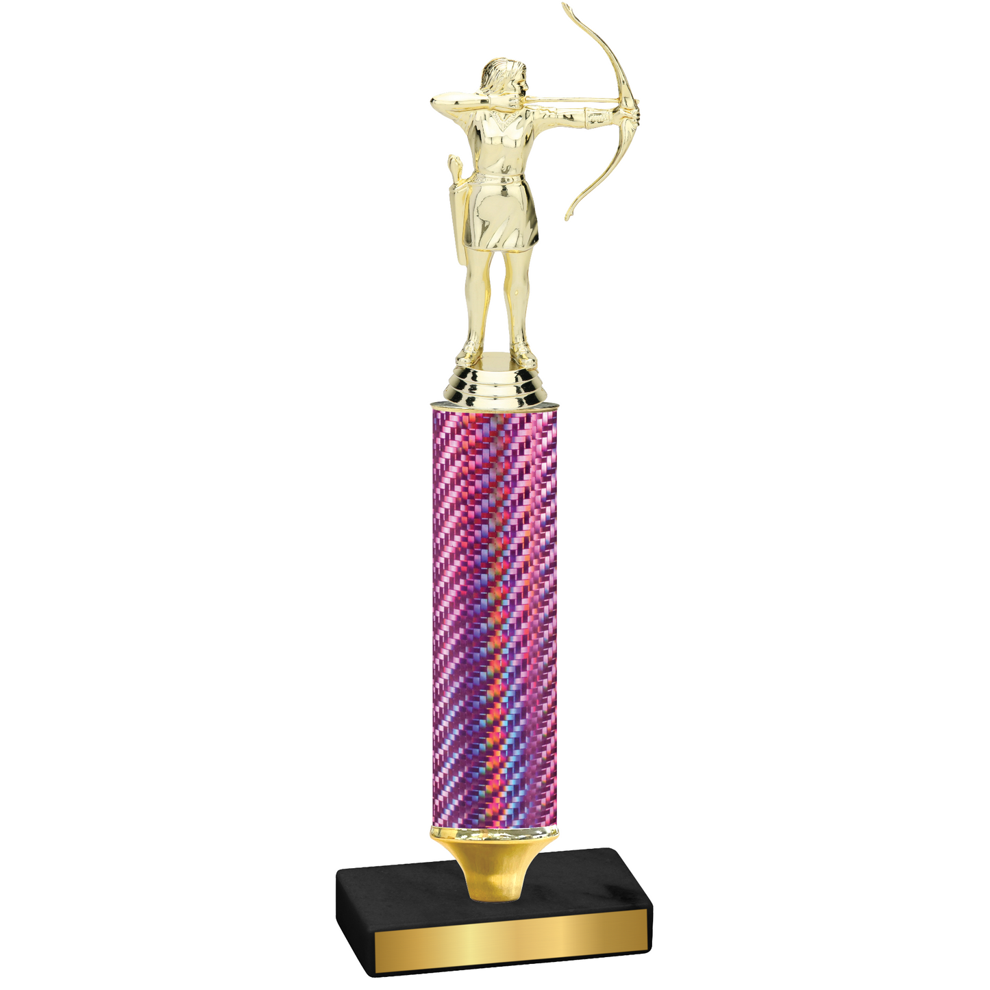 Value Pink Carbon Fiber Archery Trophy