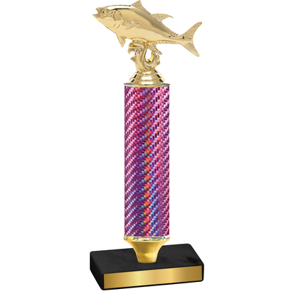 Value Pink Carbon Fiber Fishing Trophy