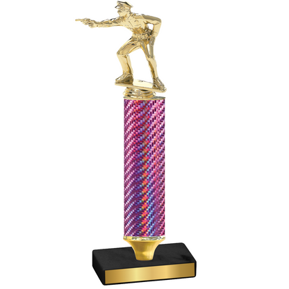 Value Pink Carbon Fiber Shooter Trophy