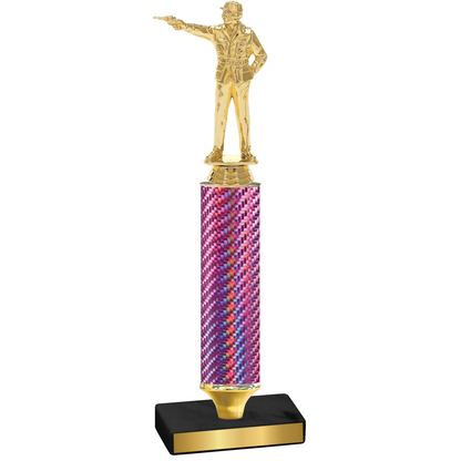 Value Pink Carbon Fiber Shooter Trophy