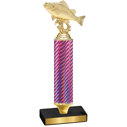 Value Pink Carbon Fiber Fishing Trophy