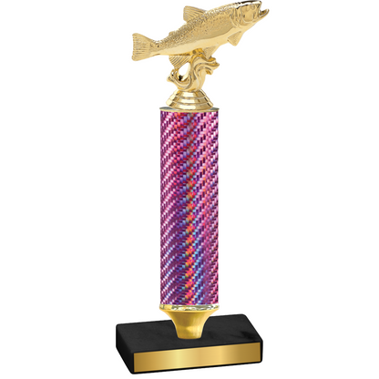 Value Pink Carbon Fiber Fishing Trophy