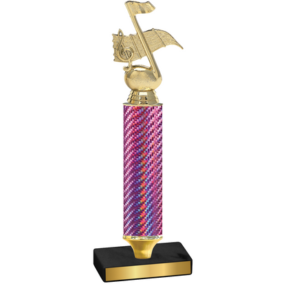 Value Pink Carbon Fiber Music Trophy