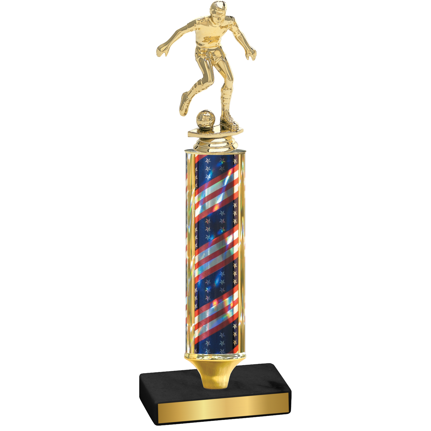 Value Flag USA Soccer Trophy