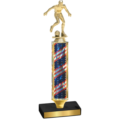 Value Flag USA Soccer Trophy