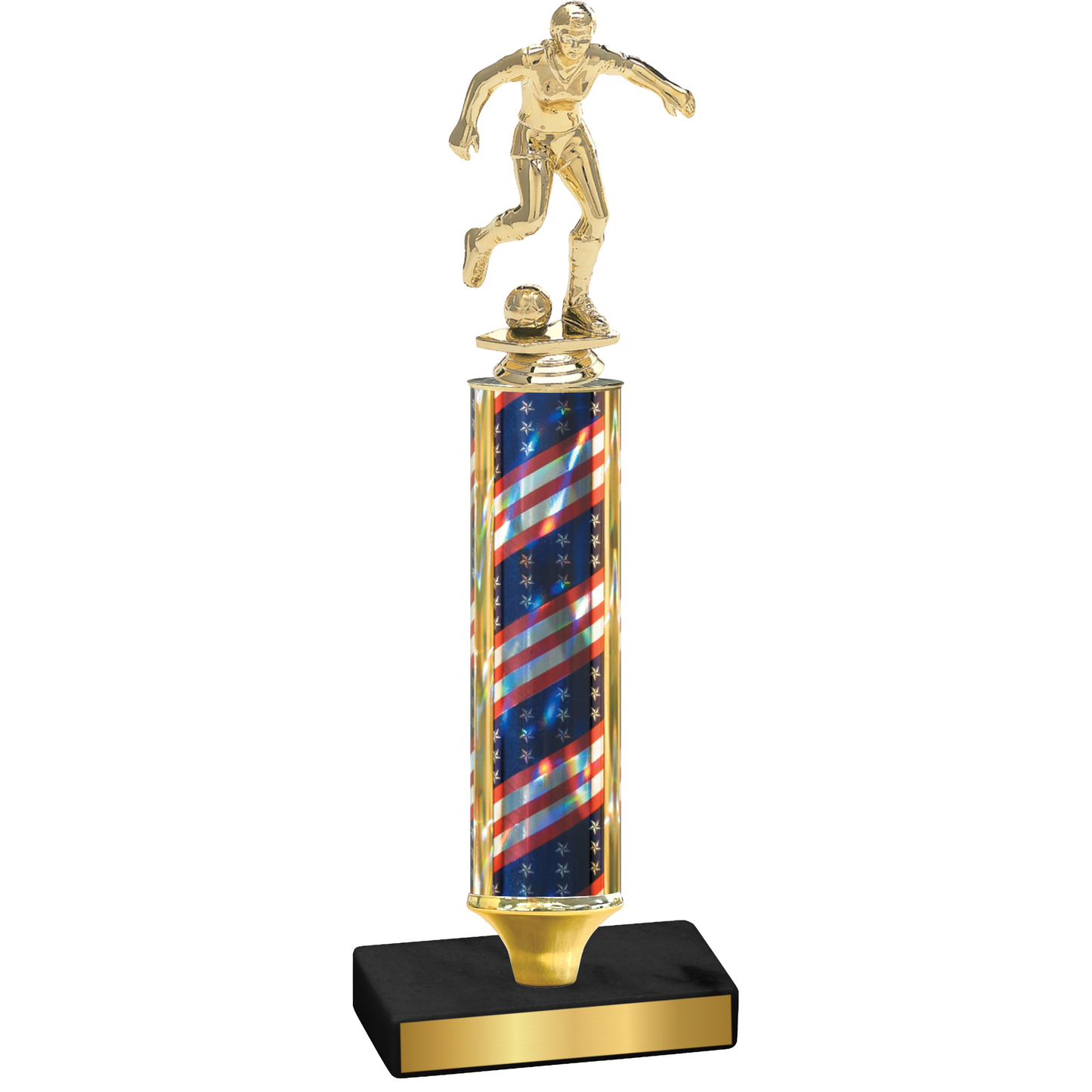 Value Flag USA Soccer Trophy