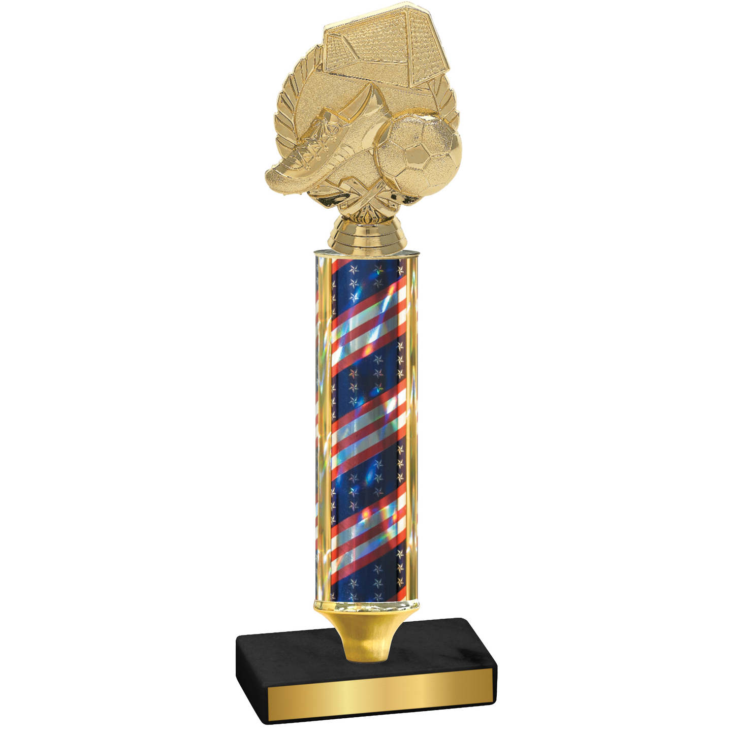 Value Flag USA Soccer Trophy