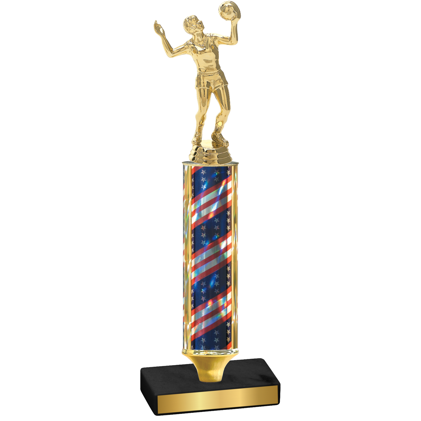 Value Flag USA Volleyball Trophy