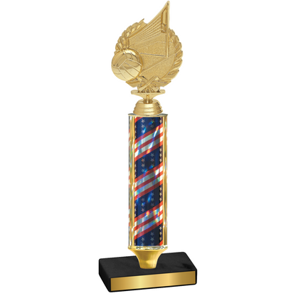 Value Flag USA Volleyball Trophy